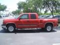 2005 Victory Red Chevrolet Silverado 1500 Z71 Extended Cab 4x4  photo #3