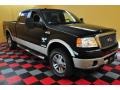 2008 Black Ford F150 Lariat SuperCrew 4x4  photo #1