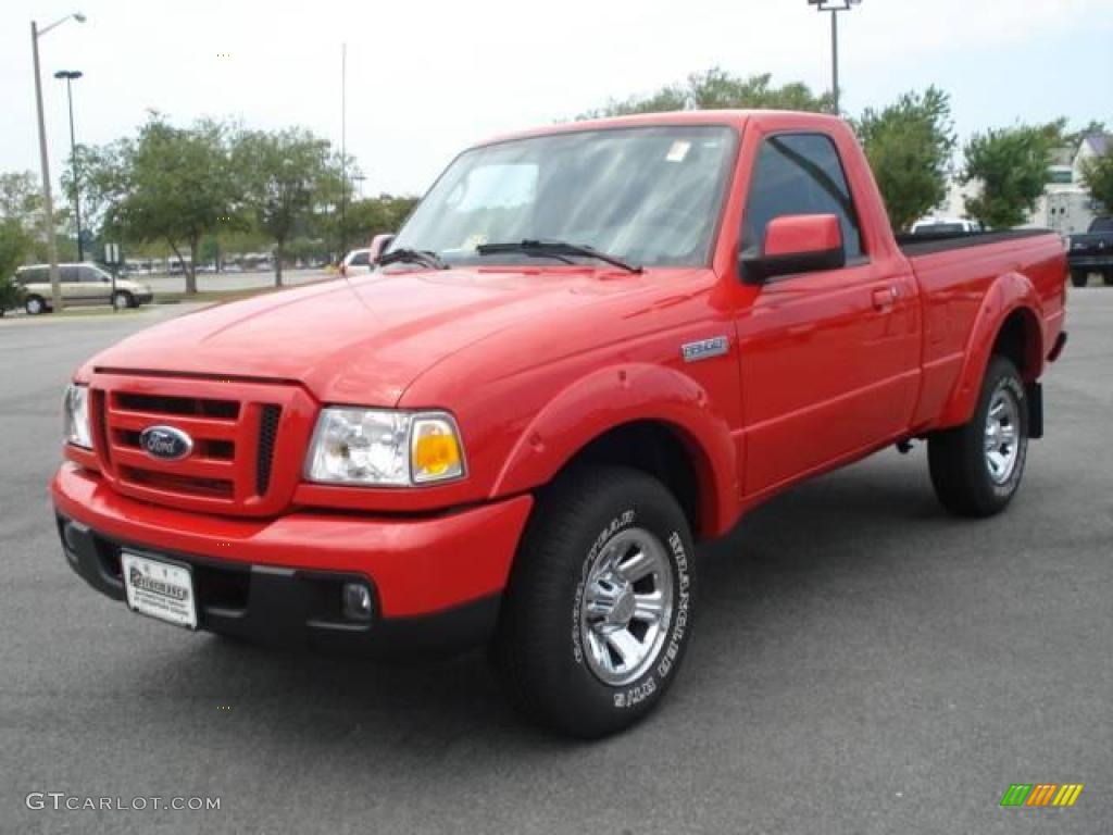 Torch Red Ford Ranger