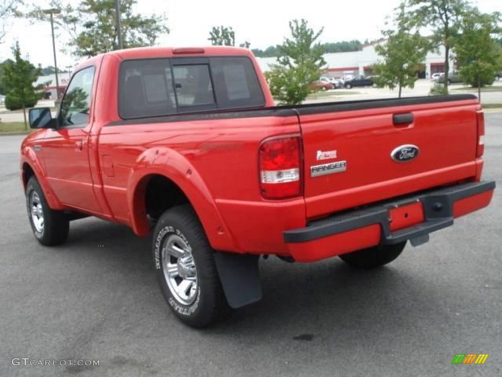 2006 Ranger Sport Regular Cab - Torch Red / Medium Dark Flint photo #3