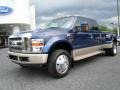 Dark Blue Pearl Metallic - F450 Super Duty King Ranch Crew Cab 4x4 Dually Photo No. 6