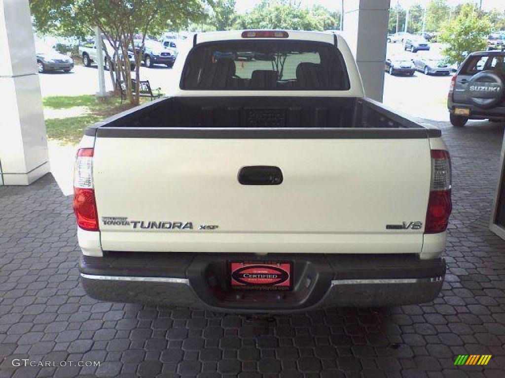 2005 Tundra X-SP Double Cab - Natural White / Light Charcoal photo #5