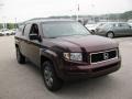 2007 Dark Cherry Pearl Honda Ridgeline RTX  photo #11