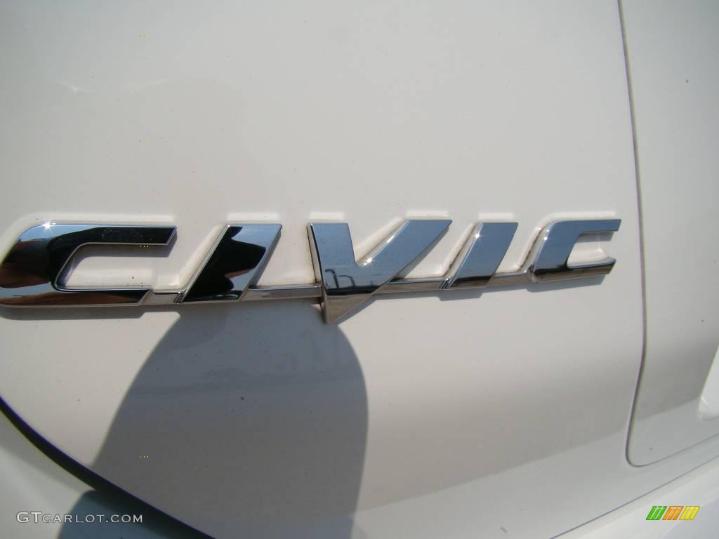 2007 Civic Si Coupe - Taffeta White / Black photo #23