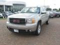 2008 Silver Birch Metallic GMC Sierra 1500 SLT Crew Cab 4x4  photo #2