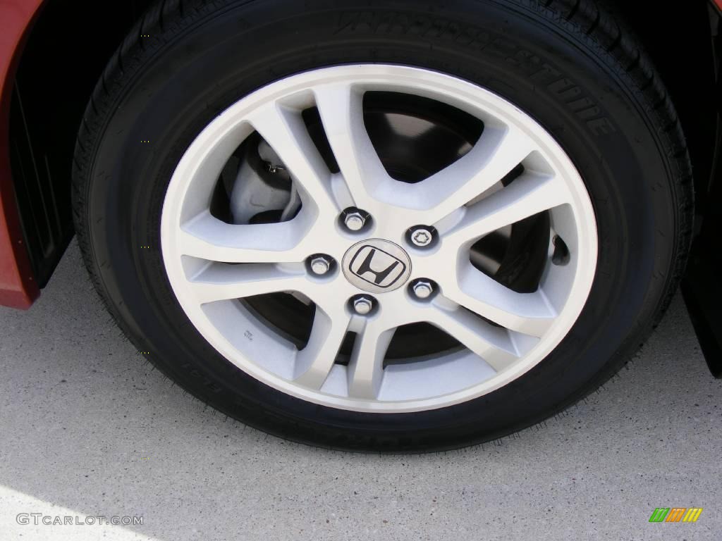 2007 Accord SE Sedan - Moroccan Red Pearl / Gray photo #12