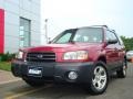 2003 Cayenne Red Pearl Subaru Forester 2.5 X  photo #3