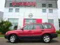 2003 Cayenne Red Pearl Subaru Forester 2.5 X  photo #5
