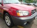 2003 Cayenne Red Pearl Subaru Forester 2.5 X  photo #21