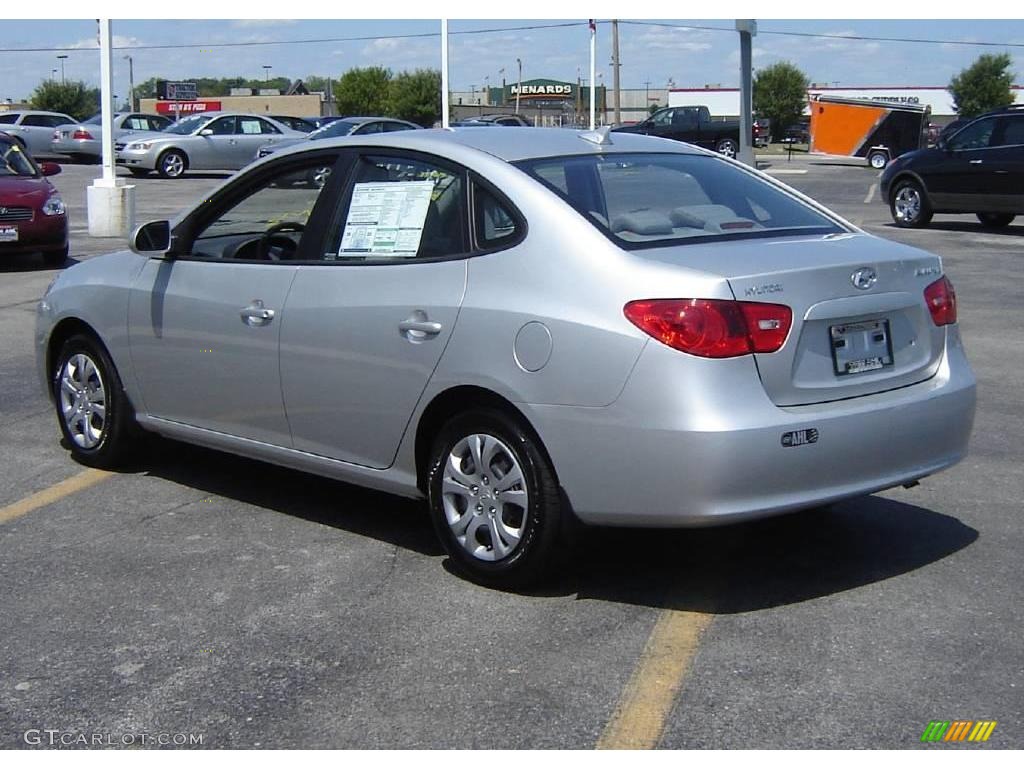 2009 Elantra GLS Sedan - Quicksilver / Gray photo #4