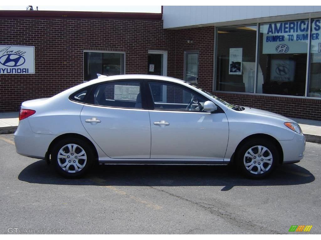 2009 Elantra GLS Sedan - Quicksilver / Gray photo #7