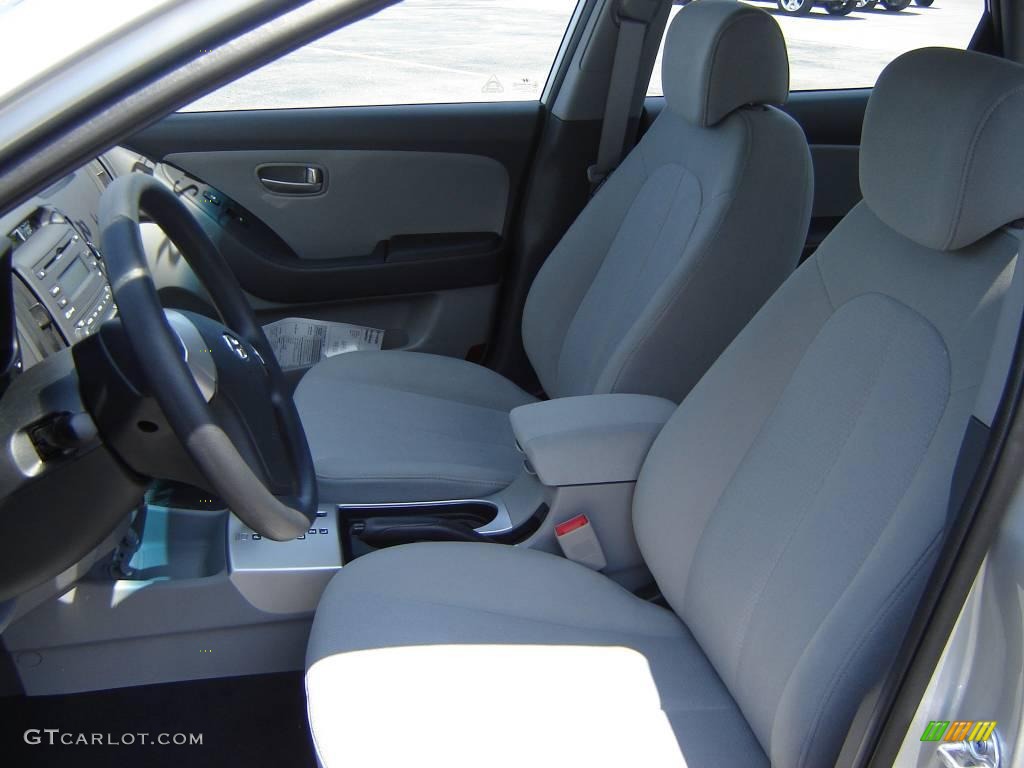 2009 Elantra GLS Sedan - Quicksilver / Gray photo #8