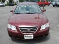 2009 Dark Cherry Red Hyundai Sonata GLS V6  photo #7