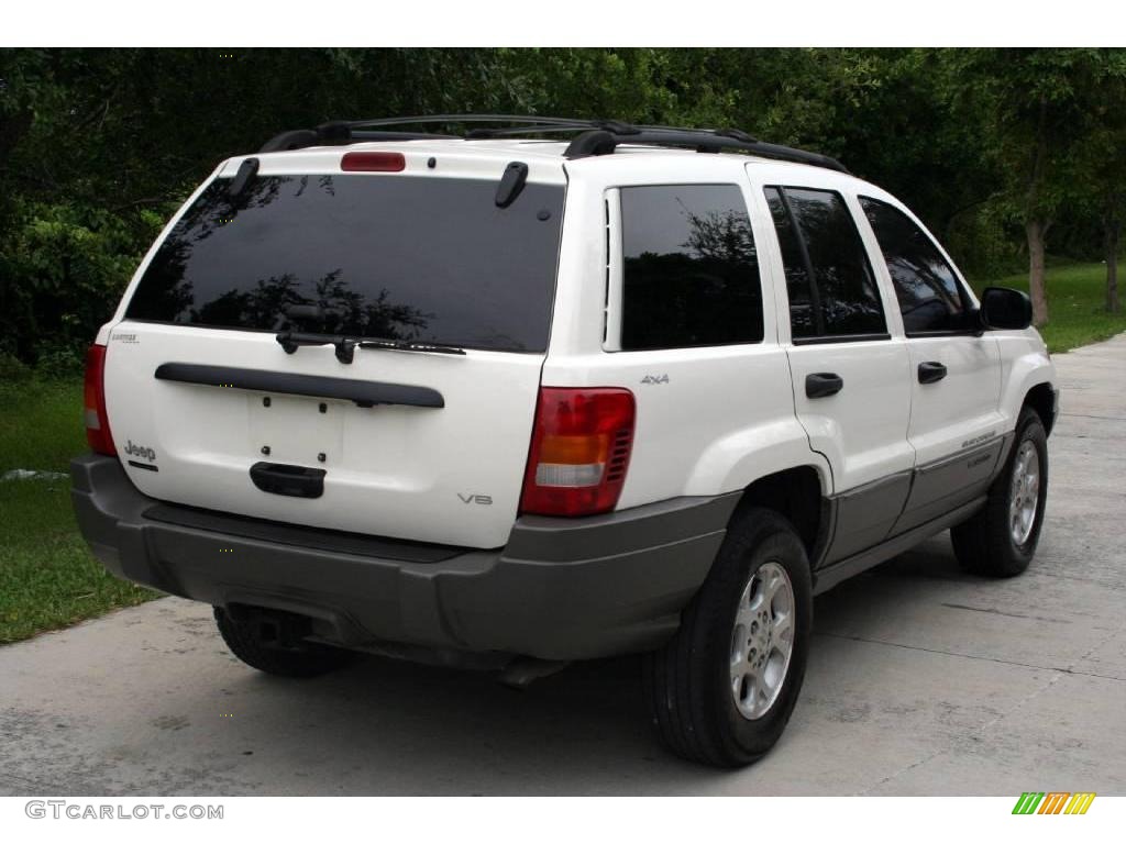 1999 Grand Cherokee Laredo 4x4 - Stone White / Agate photo #7