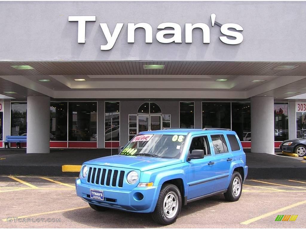 Surf Blue Pearl Jeep Patriot