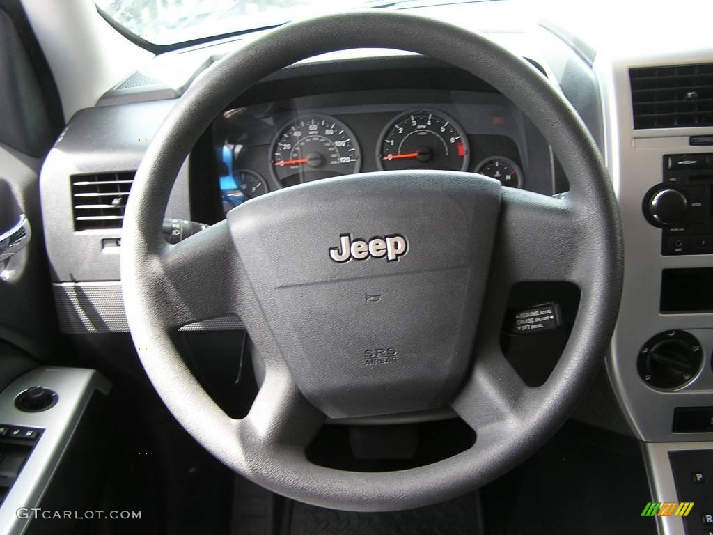 2008 Patriot Sport 4x4 - Surf Blue Pearl / Dark Slate Gray photo #10