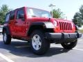 Flame Red - Wrangler Unlimited X 4x4 Photo No. 4