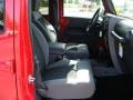2009 Flame Red Jeep Wrangler Unlimited X 4x4  photo #10