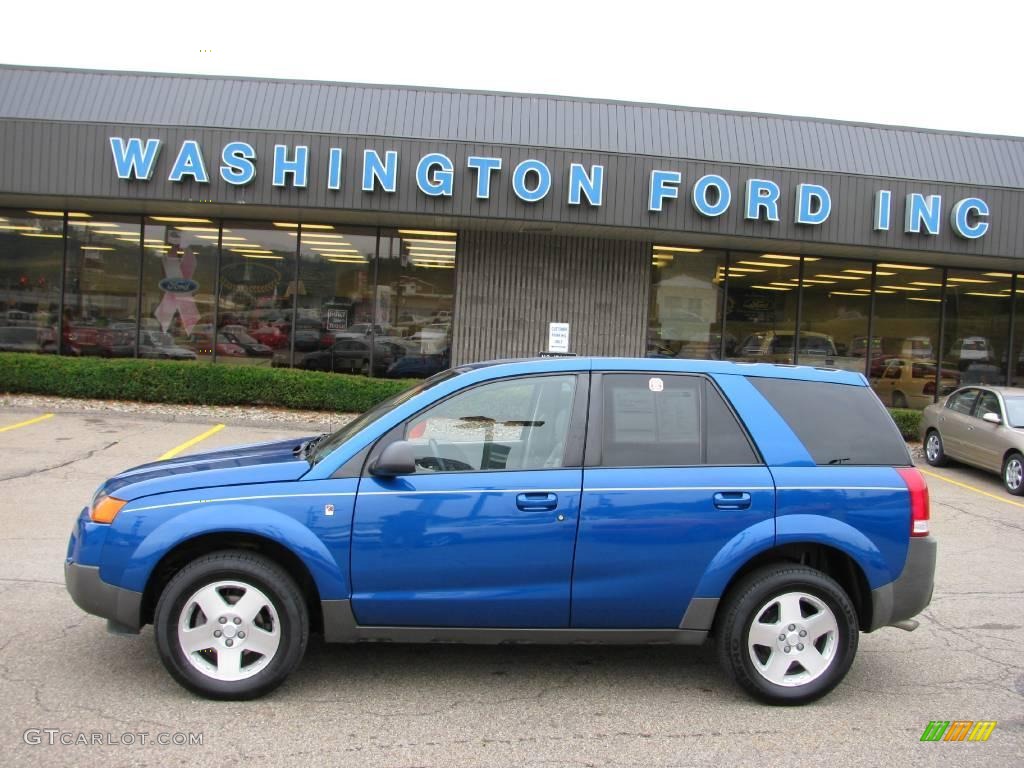 2004 VUE V6 AWD - Electric Blue / Gray photo #1