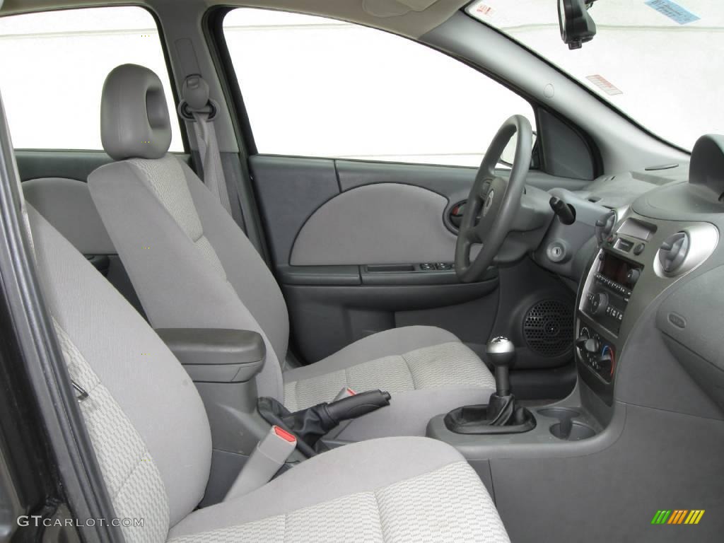 2007 ION 2 Sedan - Storm Gray / Gray photo #5
