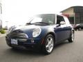 2004 Indi Blue Metallic Mini Cooper Hardtop  photo #2