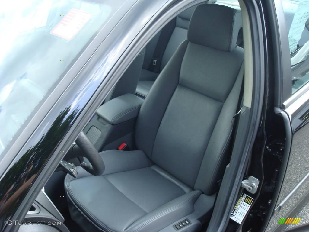 2007 9-3 2.0T Sport Sedan - Jet Black Metallic / Gray photo #16