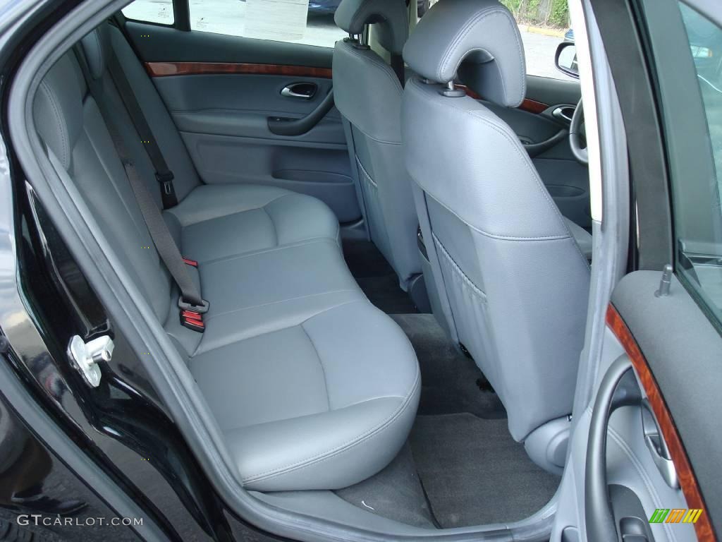 2007 9-3 2.0T Sport Sedan - Jet Black Metallic / Gray photo #21