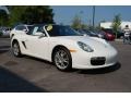Carrara White 2005 Porsche Boxster 