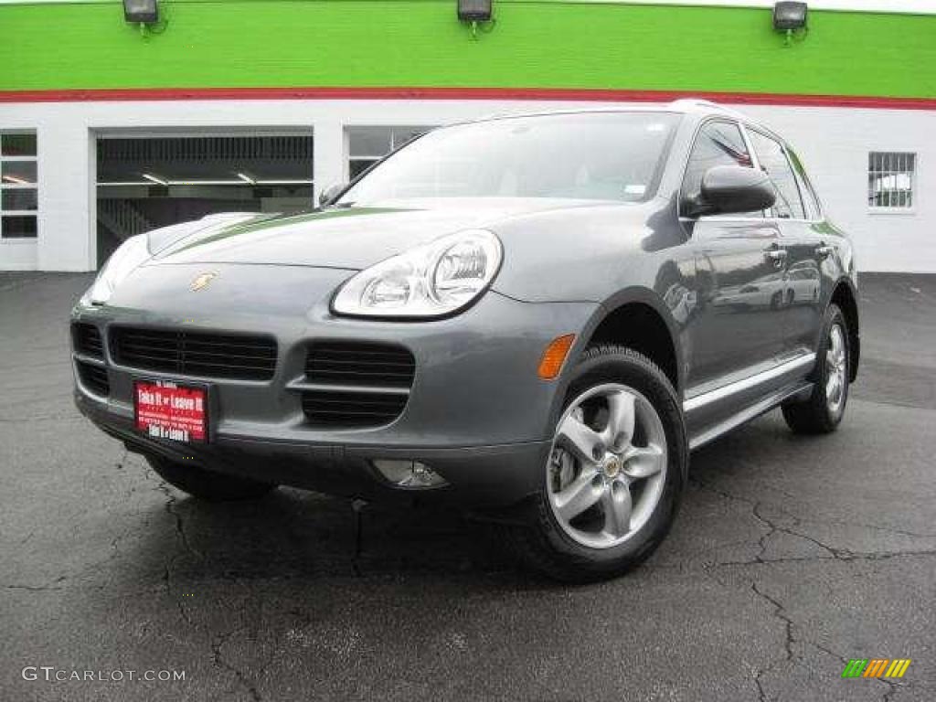 Titanium Metallic Porsche Cayenne