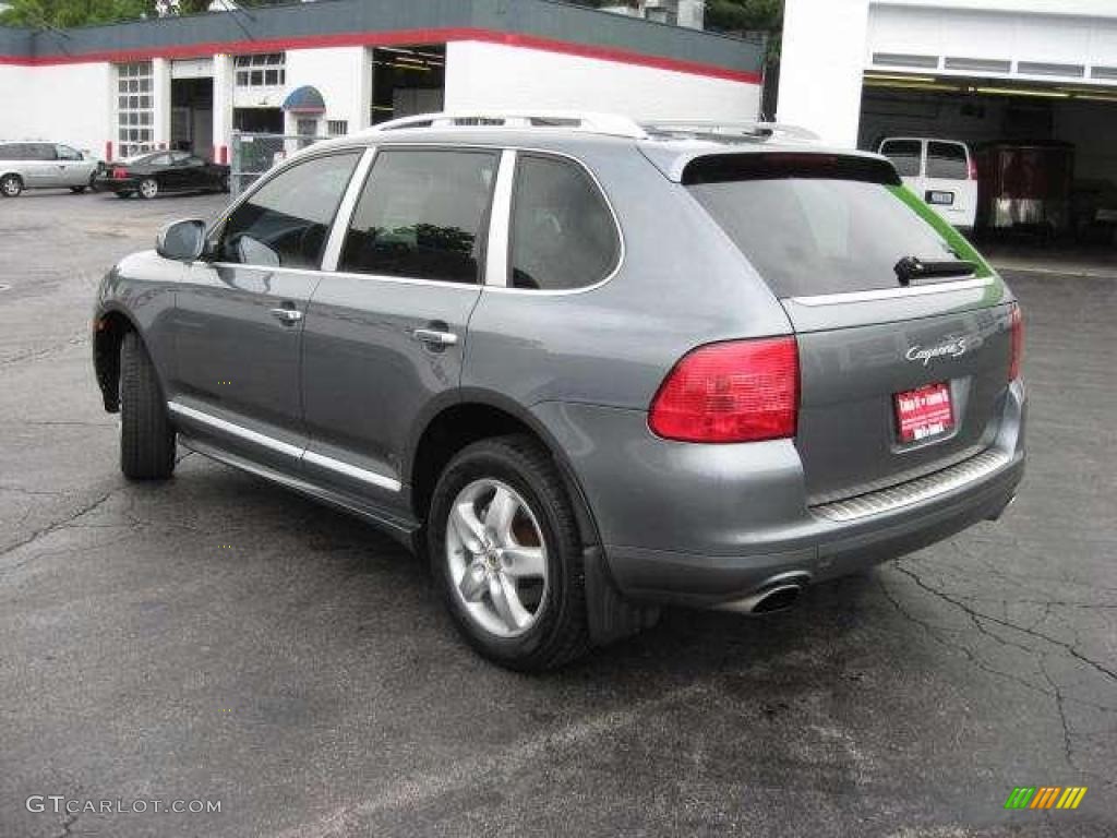 2005 Cayenne S - Titanium Metallic / Black photo #8