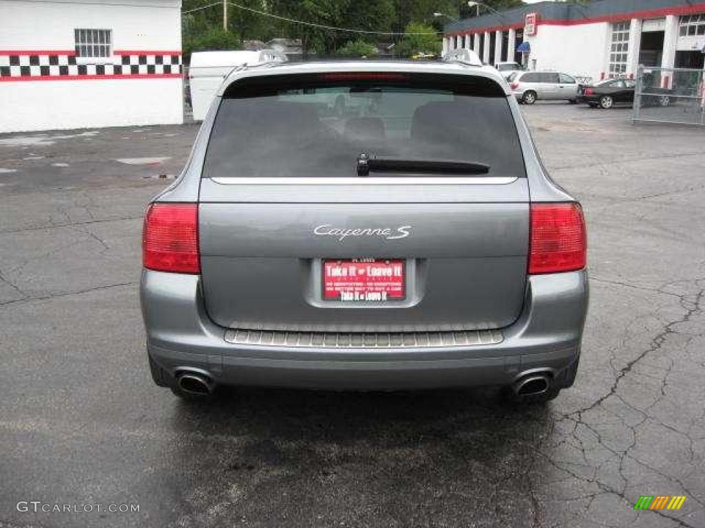 2005 Cayenne S - Titanium Metallic / Black photo #9