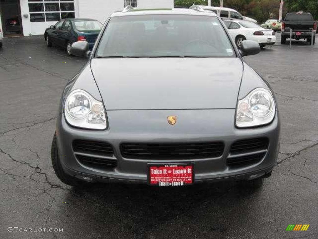 2005 Cayenne S - Titanium Metallic / Black photo #10