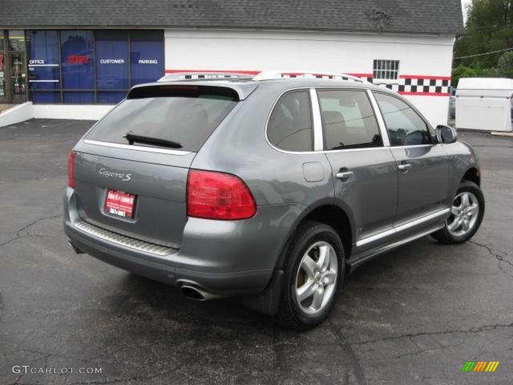 2005 Cayenne S - Titanium Metallic / Black photo #12