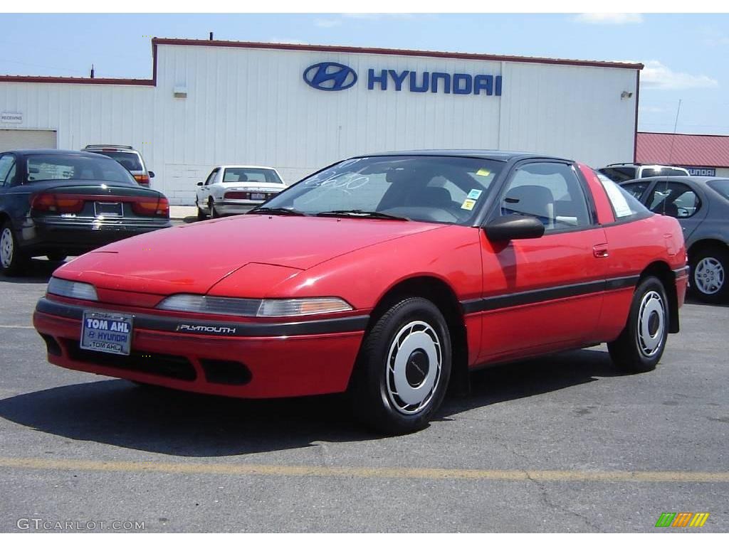1990 Laser RS - Flash Red / Gray photo #1