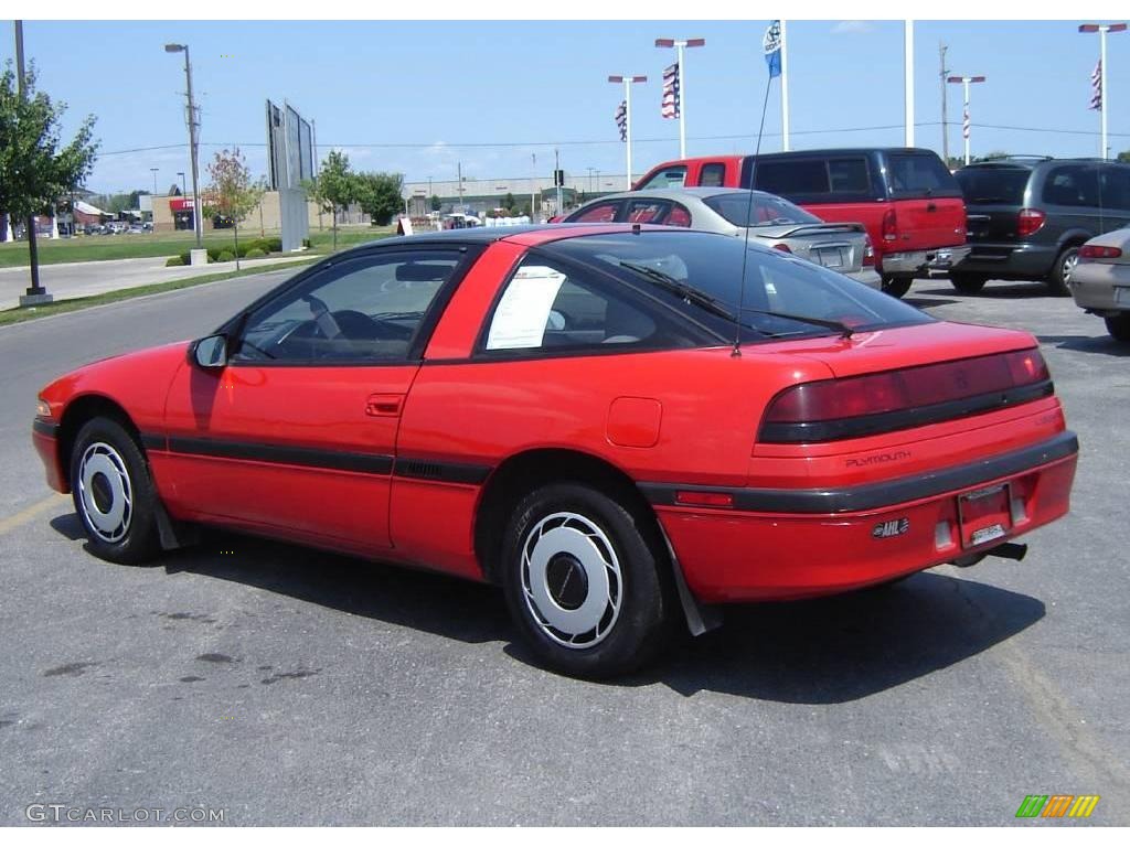 1990 Laser RS - Flash Red / Gray photo #3