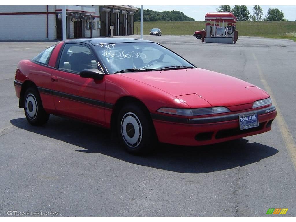 1990 Laser RS - Flash Red / Gray photo #7