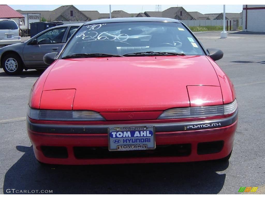 1990 Laser RS - Flash Red / Gray photo #8