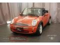 2006 Hot Orange Metallic Mini Cooper Convertible  photo #1