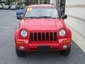 2002 Flame Red Jeep Liberty Limited 4x4  photo #2