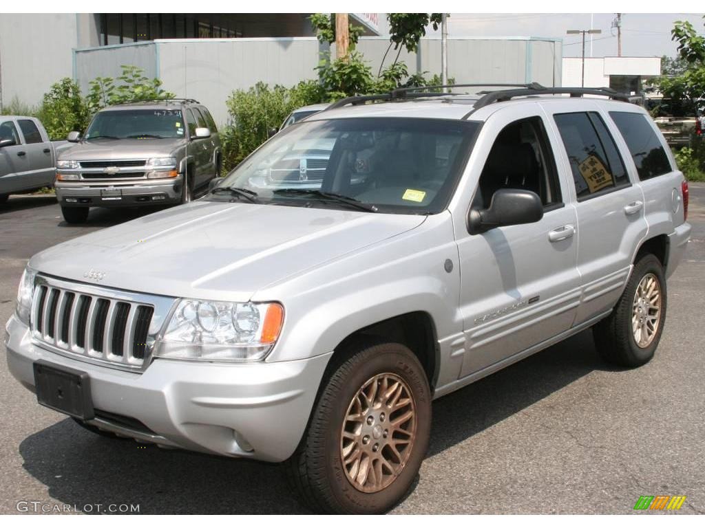 2004 Grand Cherokee Limited 4x4 - Bright Silver Metallic / Dark Slate Gray photo #1
