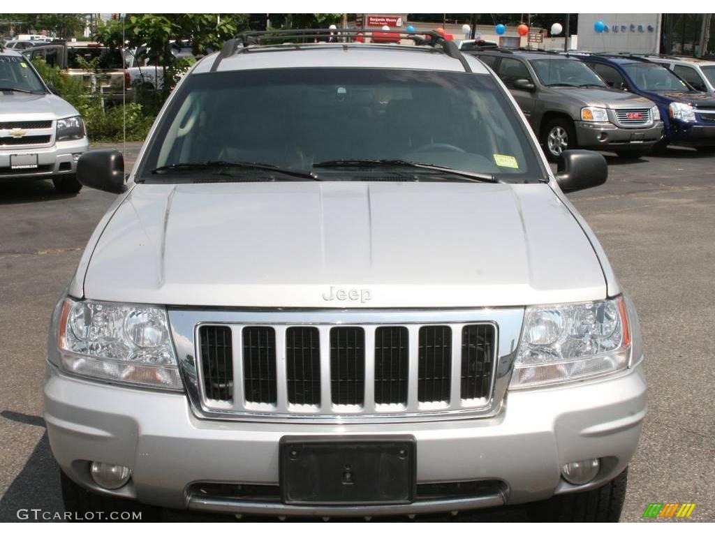 2004 Grand Cherokee Limited 4x4 - Bright Silver Metallic / Dark Slate Gray photo #2