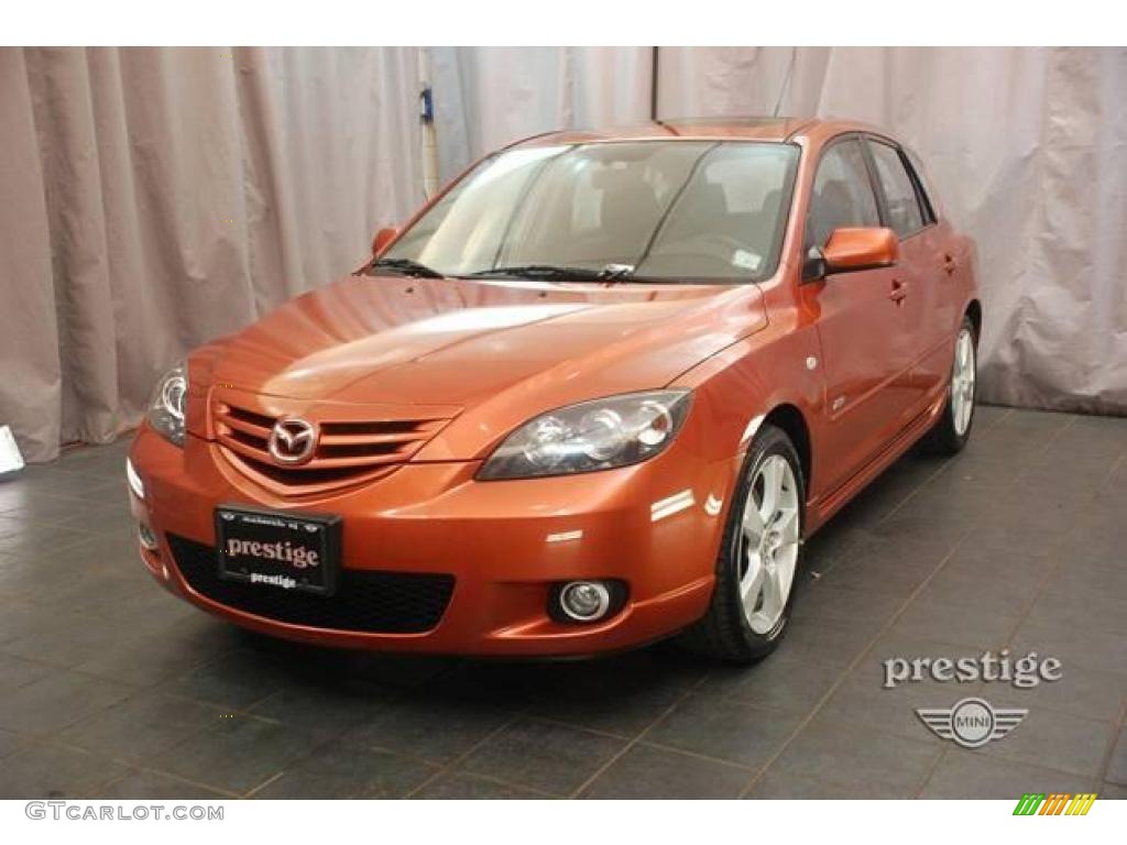 Lava Orange Mica Mazda MAZDA3