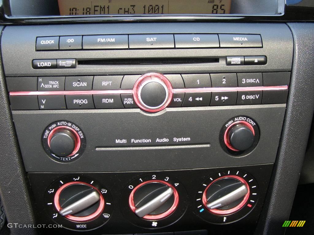 2008 MAZDA3 i Touring Sedan - Galaxy Gray Mica / Black photo #11