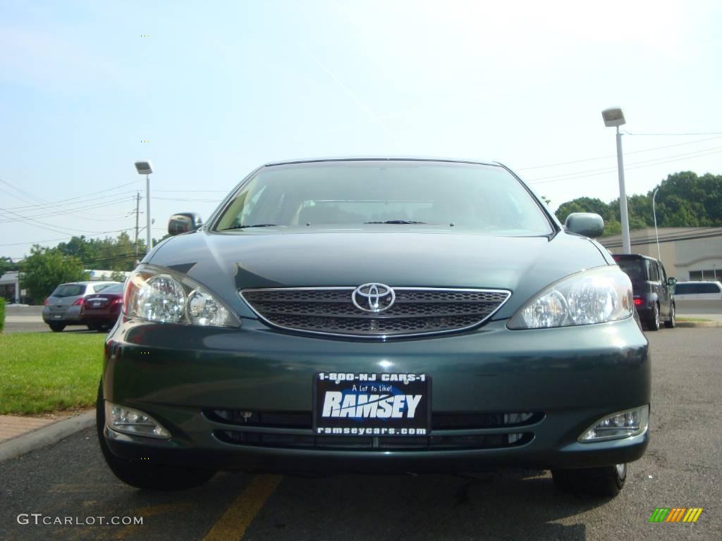 2002 Camry SE - Aspen Green Pearl / Taupe photo #1