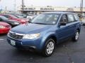 2009 Newport Blue Pearl Subaru Forester 2.5 X  photo #1