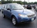 2009 Newport Blue Pearl Subaru Forester 2.5 X  photo #2
