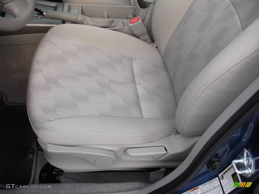 2009 Forester 2.5 X - Newport Blue Pearl / Platinum photo #8