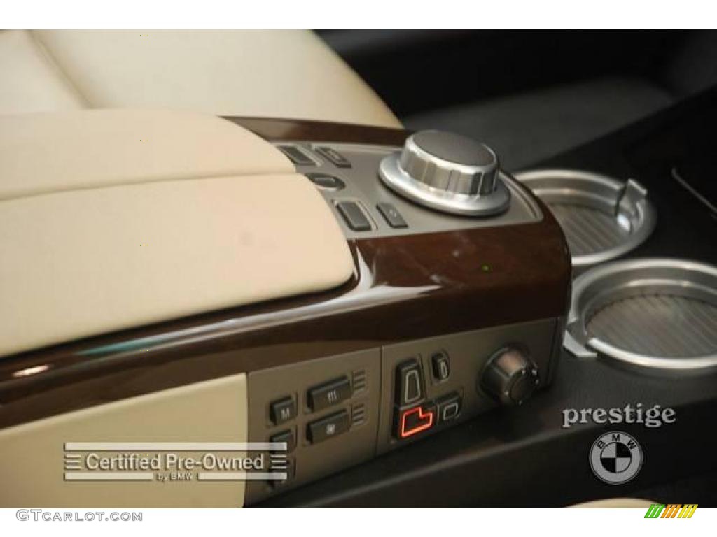 2007 7 Series 750Li Sedan - Monaco Blue Metallic / Cream Beige photo #17