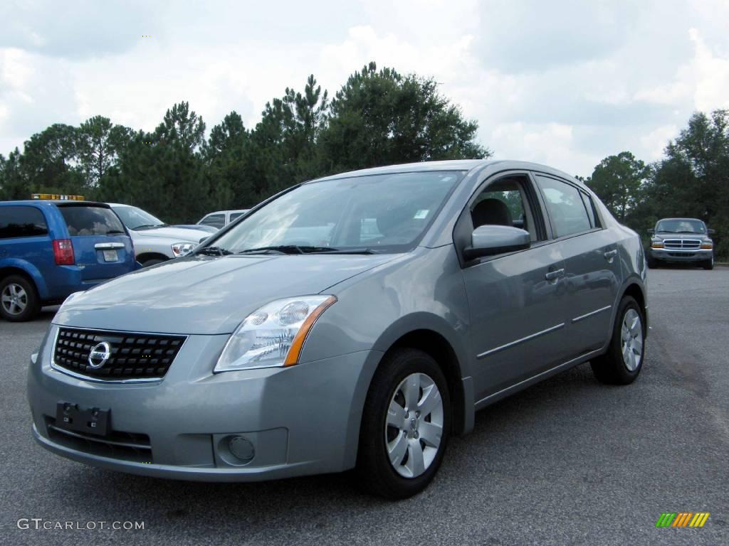 2008 Sentra 2.0 - Magnetic Gray / Charcoal/Steel photo #1