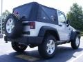 2009 Bright Silver Metallic Jeep Wrangler X 4x4  photo #3